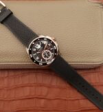 Replica Cartier JJF Calibre De Cartier Diver SS Black Dial RG Bezel Black Rubber Strap A23J - Image 8