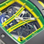 Richard Mille Copies Watch RM61-01 Manual Winding Yohan Blake Ceramic Black ZF 42.7??50.23mm - Image 6