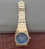 Replica Audemars Piguet JF Royal Oak 41mm 26574 YG Blue Dial White Hand A5134 - Image 16