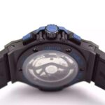 Replica Hublot Big Bang Full Ceramic Evolution Blue Magicb Gummy Strap HUB4104 - Image 8