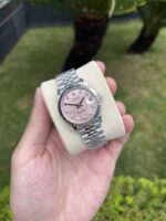 Rolex Replica Watch DateJust Women s Jubilee Strap Pink Dial EW Factory 31mm - Image 2
