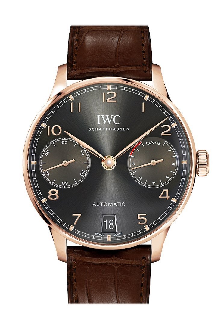 2701AF4D-EB89-4AB9-37BC-9F53D58BC4CF.jpg IWC Portugeiser Slate Grey Dial 18K Rose Gold Automatic 42mm Men’s Watch IW500702(1:1 replica) - Image 1
