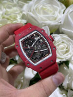Richard Mille RM67-02 Red Carbon Best Replica Watch Weight 37 Grams 38.7??47.52mm - Image 3