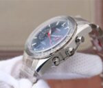 Replica Omega OMF Speedmaster 57 Co-Axial Blue Dial SS Bracelet A9300 - Image 4