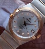 Replica Omega V6 Constellation 35mm 123.20.35.20.52.002 SS Bracelet A2500 - Image 2