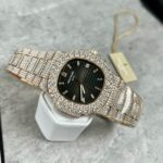 Patek Philippe 5711 Replica Watch With Moissanite Diamond Refined 3K 40mm - Image 2