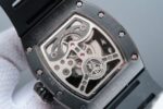 Replica Richard Mille RM057 Dragon Phoenix PVD SS Case YG Dragon Dial Black Rubber Strap - Image 5