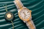 Rolex Clone Watch DateJust 278271 Demi Gold Jubilee Strap 31mm - Image 3