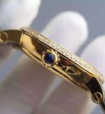 Replica Cartier Rotonde De Cartier Tourbillon YG Diamonds Bezel - Image 5