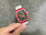 Richard Mille RM67-02 Best Replica Watch Red Carbon Weight 37 Grams 38.7??47.52mm