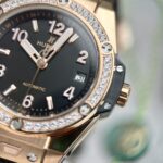 Hublot Replica 1:1 Watch Big Bang One Click King Gold Diamond Bezel HBF 39mm - Image 4