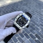 Richard Mille Replica 1:1 Watch RM052 Skull Tourbillon White Case 43mm - Image 3