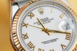 Rolex Replica 1:1 Watch DateJust 126233 Roman Numerals Gold Wrapped GM Factory 36mm - Image 4