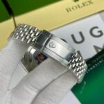 Rolex Replica Watch DateJust Dial Mother Of Pearl Moissanite Diamonds 41mm - Image 11