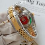 Rolex DateJust Replica Watches Black Dial Moissanite Diamonds Clean Factory 41mm - Image 10