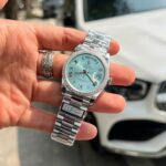 Rolex Replica Watches Watch Day-Date Ice Blue Weight 158Grams Bezel Diamonds Moissanite QF 36mm - Image 3