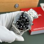 Omega Seamaster Diver 300M Chronograph Replica 11 Watch Black Dial N1 Factory 44mm - Image 2
