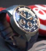 Replica IWC Aquatimer Chronograph Cousteau Divers Blue Dial - Image 4