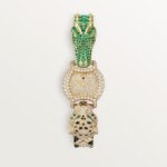 Indomptables de Cartier crocodile fake cartier watch motif 22(1:1 replica)