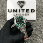 Rolex Submariner Hulk 116610LV Diamond Green Dial Iced Out Replica - Image 3