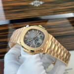 Patek Philippe Nautilus 5712R Good Imtation Watches Gray Dial Metal Wire PPF Factory Version 3 40mm - Image 3