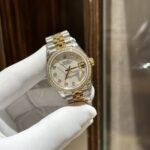 Rolex Replica 11 Watch DateJust Mother of Pearl Dial With Diamonds EW 31mm - Image 2