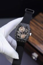 Richard Mille Copies Watches RM27-05 Rafael Nadal Carbon Black 37.25??47.25mm - Image 3