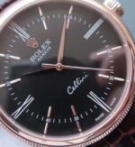 Replica Rolex MK Cellini Time 50505 RG Rome Leather Strap A3165 - Image 8