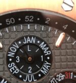 Replica Audemars Piguet JF Royal Oak 41mm 26574 RG Black Dial Leather Strap A5134 - Image 4