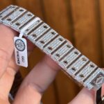Cartier Iced Out Santos De Cartier Customs Moissanite Diamonds 39.8mm - Image 8