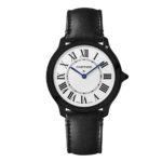 Fake Cartier Replica Watch RONDE MUST Limited Edition Black DLC-PVD(1:1 replica) - Image 2