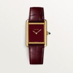 Tank Louis fake cartier watch large model Manufacture mechanical movement with manual winding(1:1 replica) - Image 2