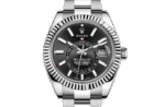 Rolex Sky-Dweller, 42mm, Oystersteel and 18k White Gold, Black, Oyster, Ref# 336934-0007(1:1 replica)