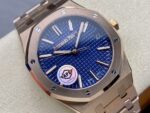 Audemars Piguet Replica AP Watch Royal Oak Selfwinding ??50th Anniversary?? 41mm Rose Gold Blue Dial 15510OR.OO.1320OR.01-APS(1:1 replica) - Image 7