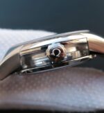 Replica Omega V6 De Ville Hour Vision Co-Axial 41mm SS Blue Dial Leather Strap A8500 - Image 3