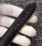 Replica Omega Speedmaster MoonWatch 1957 Black Dia Leathe Manual Winding - Image 8