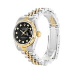 Rolex Datejust 69173 Lady Diamond Black Dial Replica - Image 2