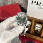 Rolex Rep 11 Watch Day-Date 228236 Green Dial Metal Strap GM Factory V2 40mm - Image 2