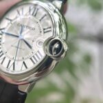 Cartier Replica Watch Ballon Bleu Leather Strap AF Factory 42mm - Image 5