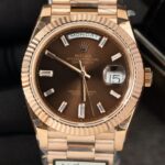 Rolex Day-Date 228235 Replica Watch Dial Chocolate Weight 185gram QF Factory 40mm - Image 2