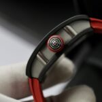 Richard Mille Replica 1:1 Watch RM07 Carbon Black Red Rubber Strap 36mm - Image 9