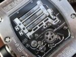 Replica Richard Mille RM069 SS Fake Tourbillon Skeleton Dial Black Rubber Strap A23J - Image 10
