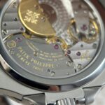 Patek Philippe Nautilus 5712 Copies Watches Blue Dial Leather Strap PPF Factory Version 3 40mm - Image 10