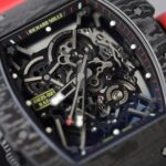 Richard Mille Rm35-02 Red Imitation Watches Carbon Super Light 77 GRams ZF Factoy 44mm - Image 6