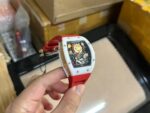 Richard Mille Replica 1:1 Watch RM88 Smiley Red Rubber Strap 42mm - Image 2
