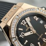 Hublot Replica 1:1 Watch Big Bang One Click King Gold Diamond Bezel HBF 39mm - Image 5