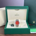 Rolex Replica Watch Oyster Perpetual 126000 Red Dial Clean Factory 36mm - Image 6