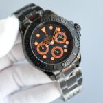 Rolex All Black Yacht Series – Versatile Limited Edition – Maximum Configuration – 40MM – Orange(1:1 replica) - Image 2