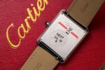 Cartier Fake Watch Tank Must W4TA0017 White Dial Leather Strap 33.7 25.5mm - Image 6