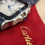 Cartier Replica Watch Santos White Dial Rubber Strap BV Factory 39.8mm - Image 4